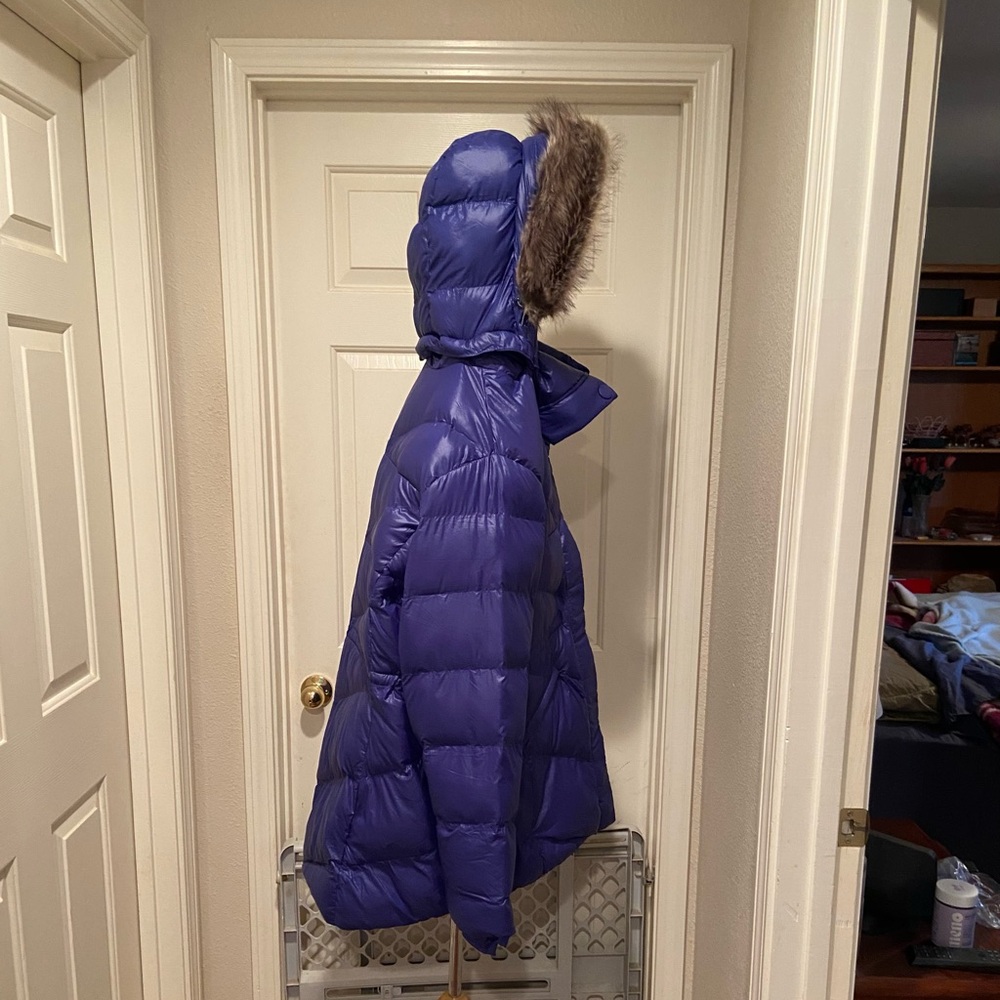 NWT Women's Columbia Peak to Park II Mid Jacket size 2X Blue Detachable Hood - Picture 8 of 15
